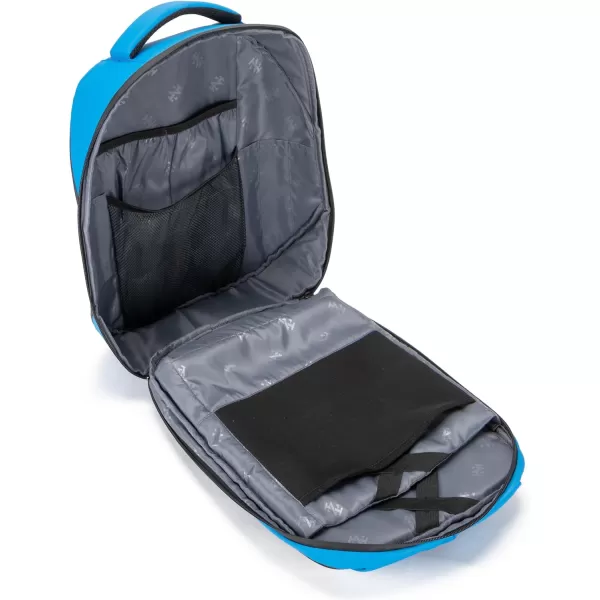 Business Laptop Backpack USB Charging Port Travel Slim Durable Computer Bag Fits 15.6, 16 and 17 Inch Laptop  - 15 Inches, Blue)