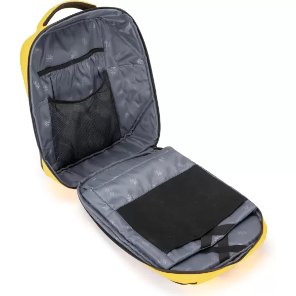Business Laptop Backpack USB Charging Port Travel Slim Durable Computer Bag Fits 15.6, 16 and 17 Inch Laptop  - 15 Inches, Yellow)