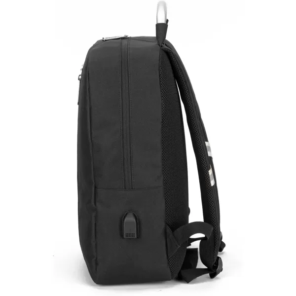 Business Laptop Backpack USB Charging Port Travel Slim Durable Computer Bag Fits 15.6, 16 and 17 Inch Laptop 
