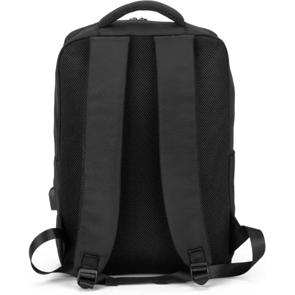 Business Laptop Backpack USB Charging Port Travel Slim Durable Computer Bag Fits 15.6, 16 and 17 Inch Laptop 