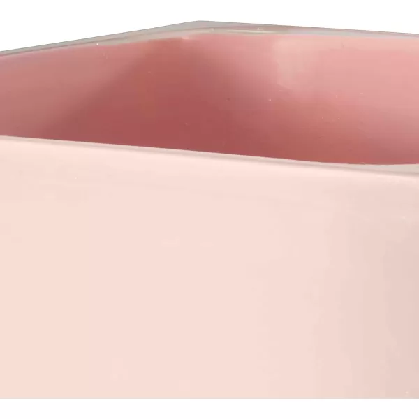 IZOD Accessories Resin Bathroom Essentials, Wastebasket, Pink