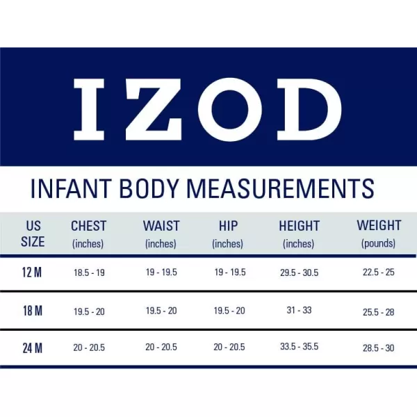 IZOD Baby Boys' 3-Piece Sweater Vest Set with Sweater, Collared Dress Shirt, and Pants
