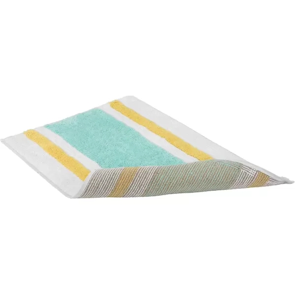 IZOD - Bath Towels, Soft &amp; Absorbent Cotton, Striped Bathroom Decor, Dorm Room Essentials, Set of 2 