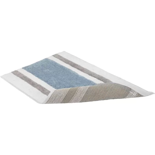 IZOD - Bath Towels, Soft &amp; Absorbent Cotton, Striped Bathroom Decor, Dorm Room Essentials, Set of 2 