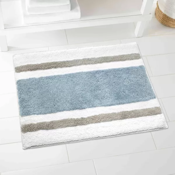 IZOD - Bath Towels, Soft &amp; Absorbent Cotton, Striped Bathroom Decor, Dorm Room Essentials, Set of 2 
