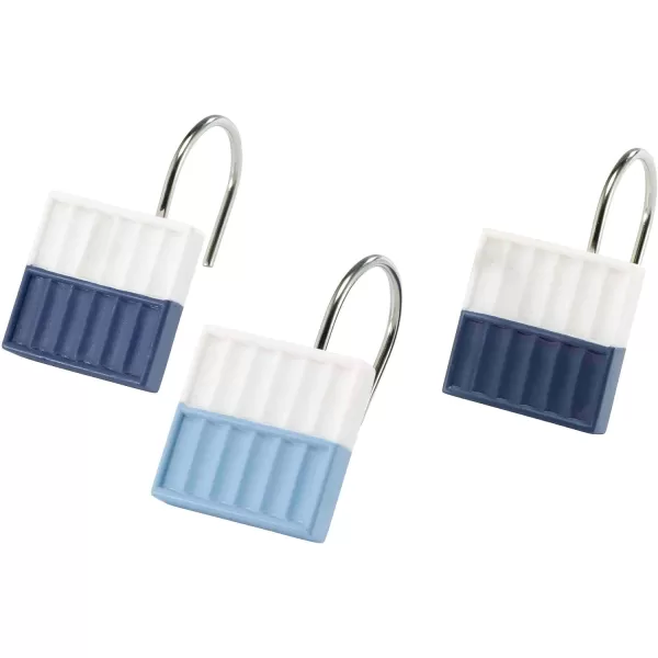 IZOD - Bath Towels, Soft &amp; Absorbent Cotton, Striped Bathroom Decor, Dorm Room Essentials, Set of 2 