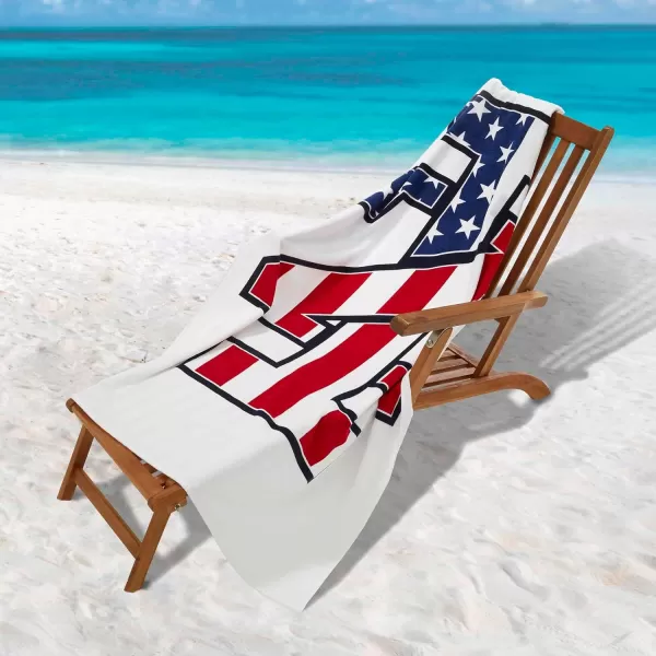 IZOD - Beach Towel, Soft &amp; Absorbent Cotton Sheared Velour, Dorm Room Essentials, Printed Beach Accessories 