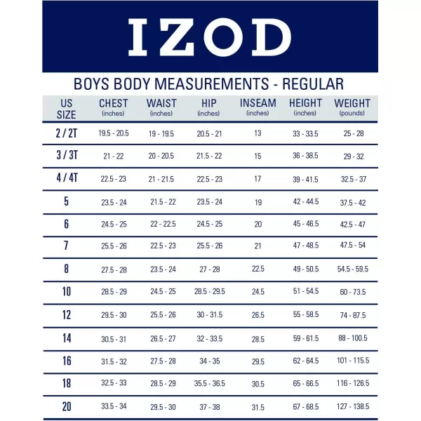 IZOD Boys' 4-Piece Set with Collared Dress Shirt, Tie, Vest, and Pants