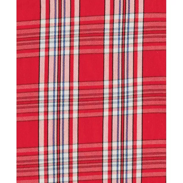 IZOD Boys' Long Sleeve Plaid Button-Down Dress Shirt