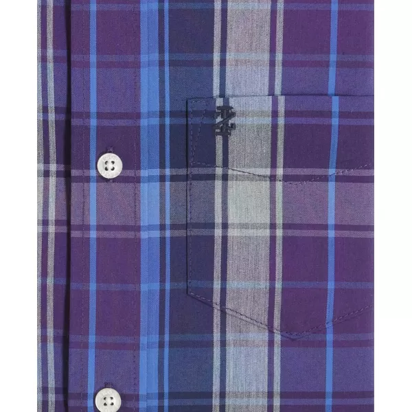 IZOD Boys' Long Sleeve Plaid Button-Down Dress Shirt