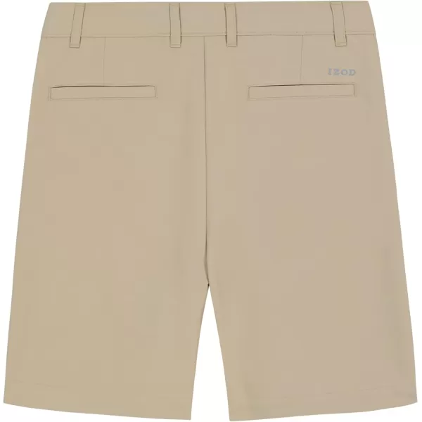 IZOD Boys' Performance Golf Swingflex Stretch Straight Fit Shorts
