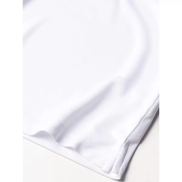 IZOD Boys' School Uniform Short Sleeve Polo Shirt, Button Closure, Moisture Wicking Performance Material