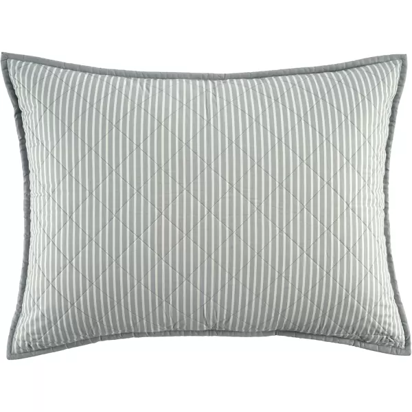 IZOD - Cotton Percale Quilt Set, 2-Piece Wrinkle Resistant Bedding, Ultra-Soft &amp; Reversible Bedspread 