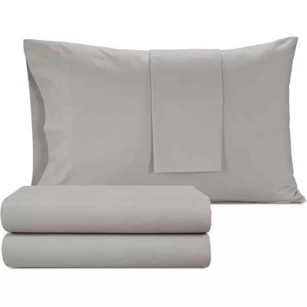 IZOD - Egyptian Cotton Percale Sheet Set, Lightweight, Crisp &amp; Cooling Fabric, 100% Long-Staple Cotton, Deep Pocket Sheets 