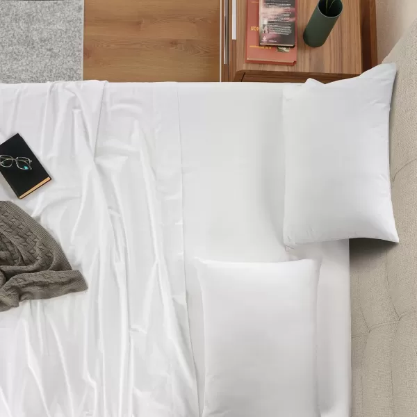 IZOD - Egyptian Cotton Percale Sheet Set, Lightweight, Crisp &amp; Cooling Fabric, 100% Long-Staple Cotton, Deep Pocket Sheets 