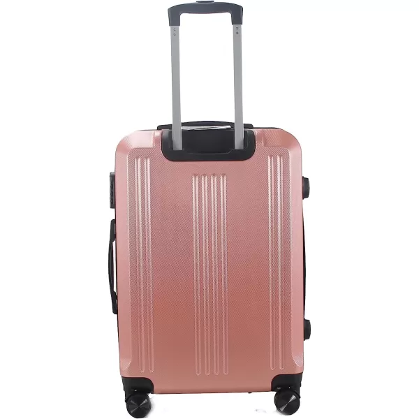 IZOD Expandable ABS Hard Shell Luggage Set - Durable ABS Hard Shell Construction - Double Water-Resistant Nylon Coil – Versatile Sizes 28", 24", 20" - 3-Piece Spinner Luggage Set 