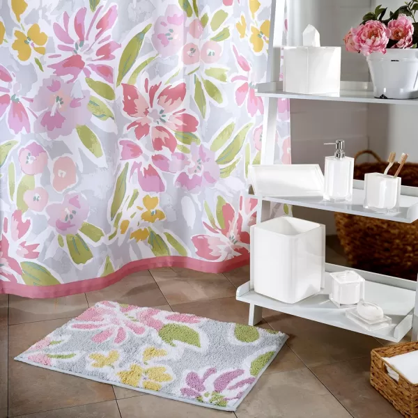 IZOD - Hand Towels, Soft &amp; Absorbent Cotton, Floral Bathroom Decor, Dorm Room Essentials, Set of 2 