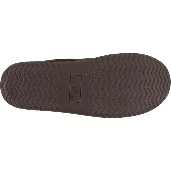 IZOD Men's Two-Tone Moccasin Slipper, Warm Soft Classic Slip-On, Men's Sizes 8 to 13