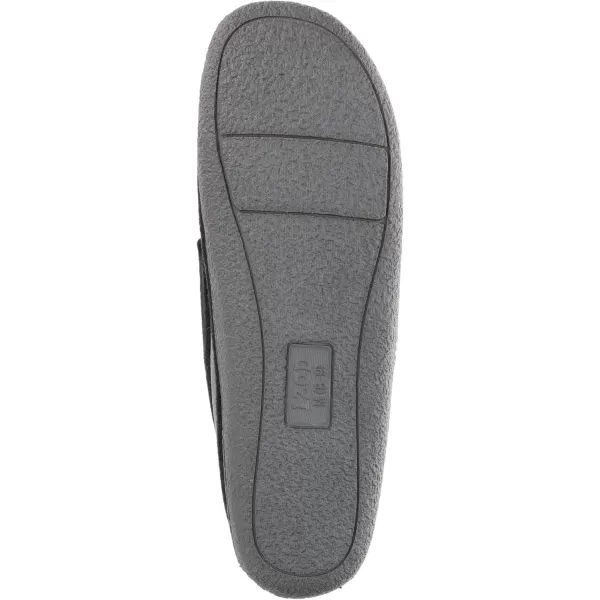 IZOD Men's Two-Tone Moccasin Slipper, Warm Soft Classic Slip-On, Men's Sizes 8 to 13