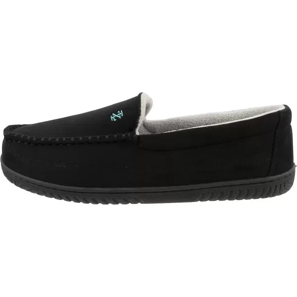 IZOD Men's Two-Tone Moccasin Slipper, Warm Soft Classic Slip-On, Men's Sizes 8 to 13