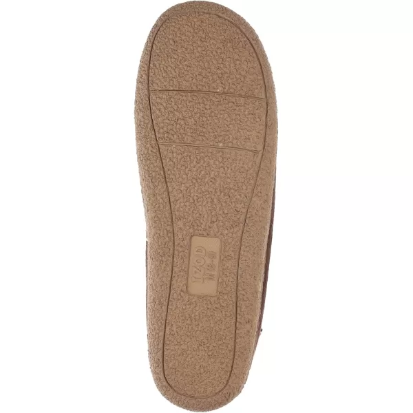 IZOD Men's Two-Tone Moccasin Slipper, Warm Soft Classic Slip-On, Men's Sizes 8 to 13