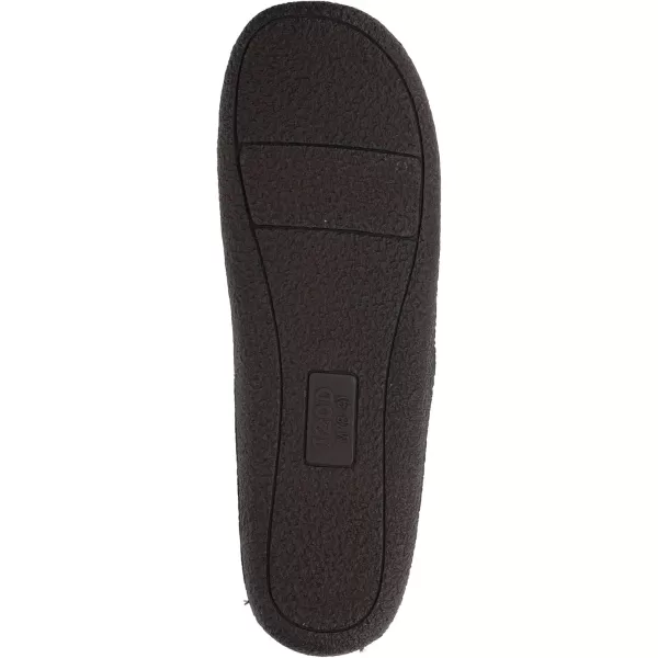IZOD Men's Two-Tone Moccasin Slipper, Warm Soft Classic Slip-On, Men's Sizes 8 to 13