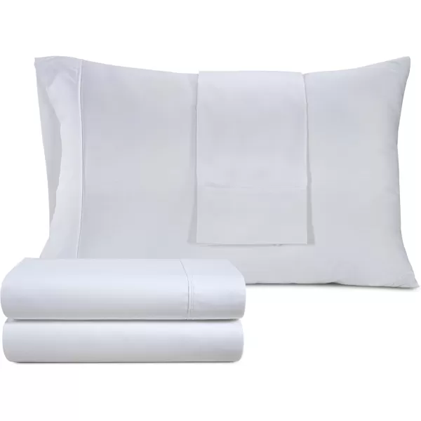 IZOD - Silky Sateen Cotton Sheet Set, Smooth &amp; Buttery Feel, Long-Staple Cotton, Deep Pocket Sheets 