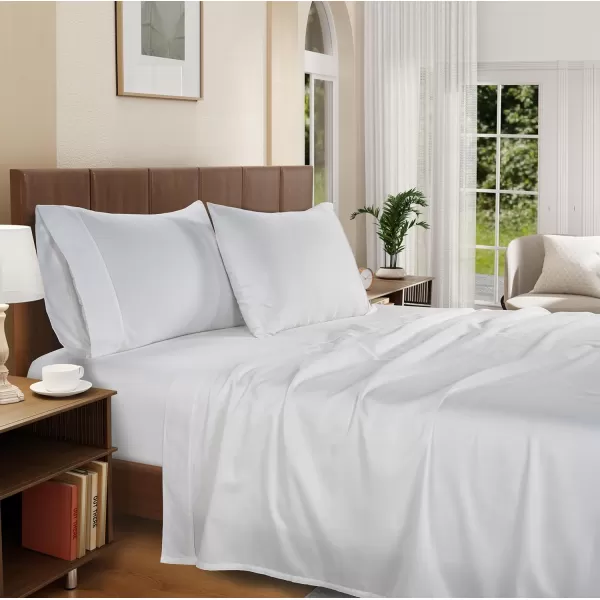 IZOD - Silky Sateen Cotton Sheet Set, Smooth &amp; Buttery Feel, Long-Staple Cotton, Deep Pocket Sheets 