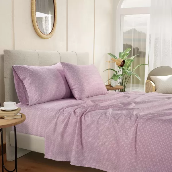 IZOD - Silky Sateen Cotton Sheet Set, Smooth &amp; Buttery Feel, Long-Staple Cotton, Deep Pocket Sheets 