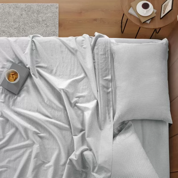 IZOD - Silky Sateen Cotton Sheet Set, Smooth &amp; Buttery Feel, Long-Staple Cotton, Deep Pocket Sheets 