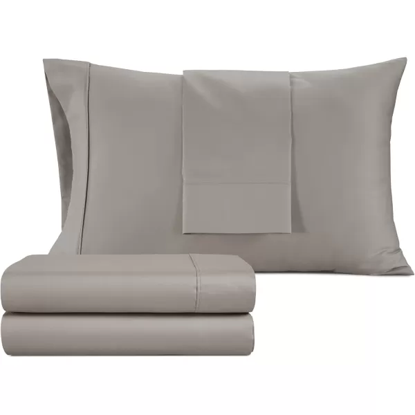 IZOD - Silky Sateen Cotton Sheet Set, Smooth &amp; Buttery Feel, Long-Staple Cotton, Deep Pocket Sheets 