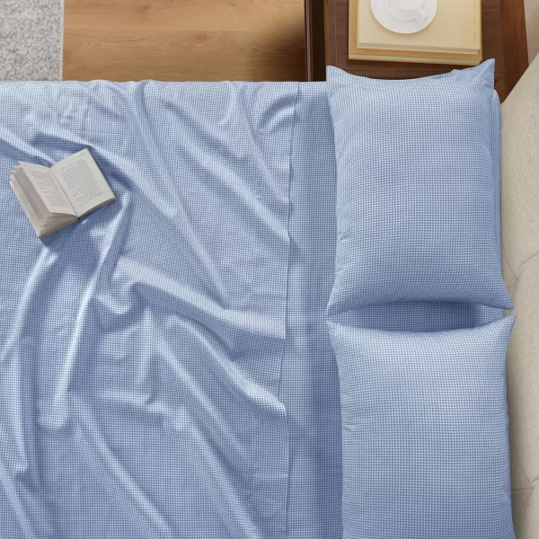 IZOD - Silky Sateen Cotton Sheet Set, Smooth &amp; Buttery Feel, Long-Staple Cotton, Deep Pocket Sheets 