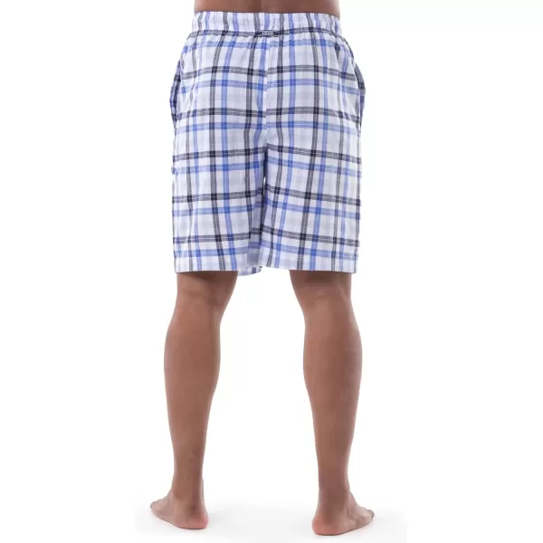 IZOD mens Printed Poplin Relaxed Fit Drawstring Sleep Shorts