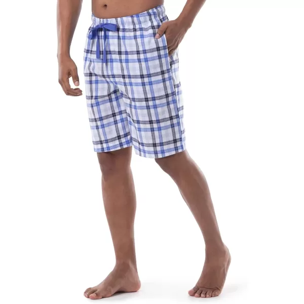 IZOD mens Printed Poplin Relaxed Fit Drawstring Sleep Shorts