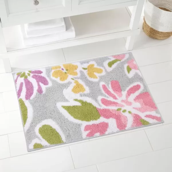 IZOD - Hand Towels, Soft &amp; Absorbent Cotton, Floral Bathroom Decor, Dorm Room Essentials, Set of 2 )