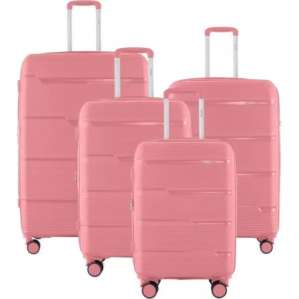 IZOD Polycarbonate Hard shell Expandable Lightweight 360 Dual Spinning Wheels Combo Lock 28", 24", 20" 3 Piece Luggage Set 