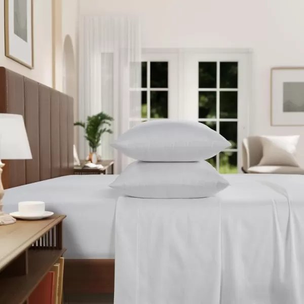 IZOD - Silky Sateen Cotton Sheet Set, Smooth &amp; Buttery Feel, Long-Staple Cotton, Deep Pocket Sheets 