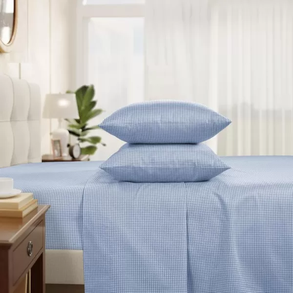 IZOD - Silky Sateen Cotton Sheet Set, Smooth &amp; Buttery Feel, Long-Staple Cotton, Deep Pocket Sheets 