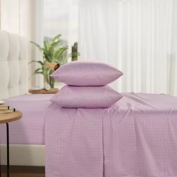 IZOD - Silky Sateen Cotton Sheet Set, Smooth &amp; Buttery Feel, Long-Staple Cotton, Deep Pocket Sheets 