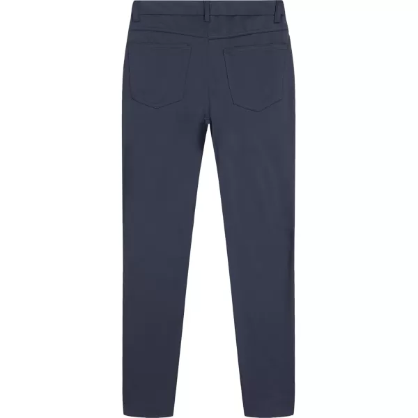 IZOD Boys' School Uniform Twill Pants, Flat Front &amp; Comfortable Waistband with 5 Pockets