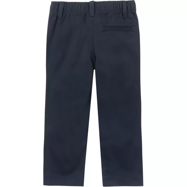 IZOD Boys' School Uniform Twill Pants, Flat Front &amp; Comfortable Waistband with 5 Pockets