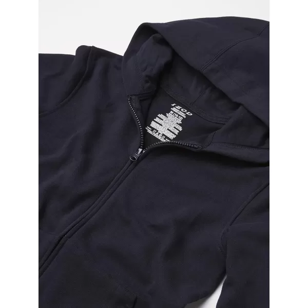 IZOD Boys' Sensory-Friendly Full-Zip Hoodie Sweatshirt, Soft Fabric with Pockets &amp; Ribbed Cuffs, Tagless
