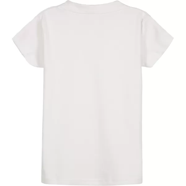 IZOD Girls' School Uniform Adaptive Short Sleeve Polo Shirt, Velcro Closure &amp; Faux Buttons, Comfortable Interlock Fabric