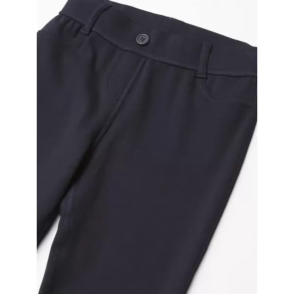 IZOD Girls' School Uniform Sensory-Friendly Jegging, Soft Fabric with Flattened Seams, Tagless