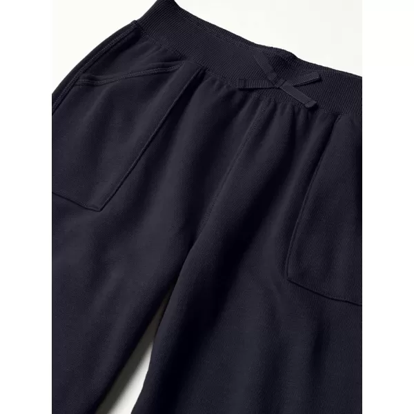 IZOD Girls' Sensory-Friendly Sweatpants, Soft Fleece Fabric with Elastic Waist&amp;Drawstring,Tagless,Flattened Seams &amp; Pockets