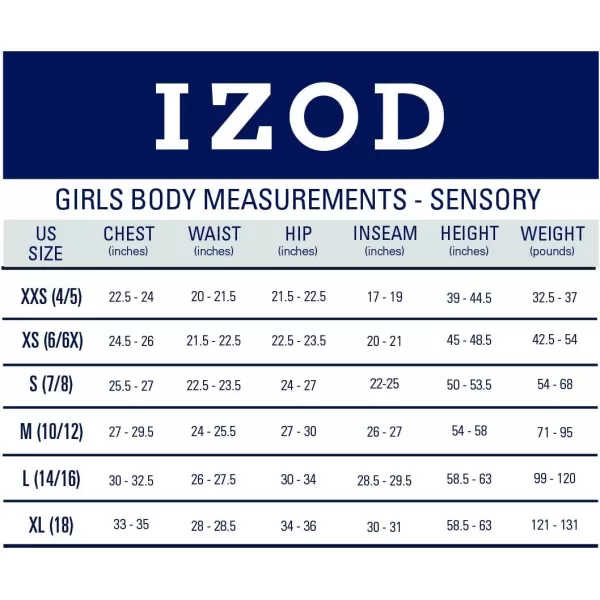 IZOD Girls' Sensory-Friendly Sweatpants, Soft Fleece Fabric with Elastic Waist&amp;Drawstring,Tagless,Flattened Seams &amp; Pockets