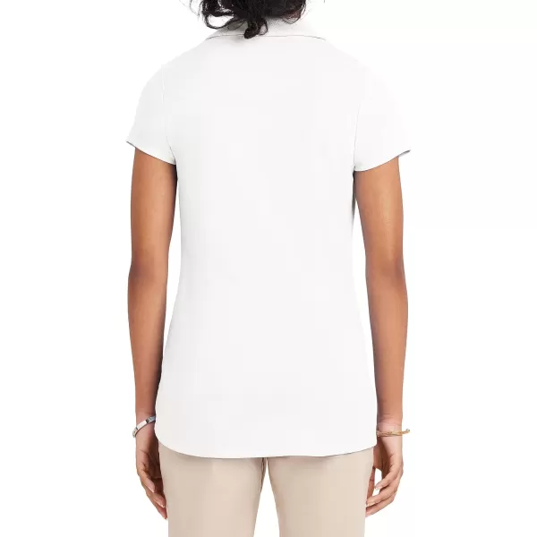 IZOD Juniors Uniform Short Sleeve Polo Shirt, Button Closure, Moisture Wicking Performance Material &amp; Fade Resistant