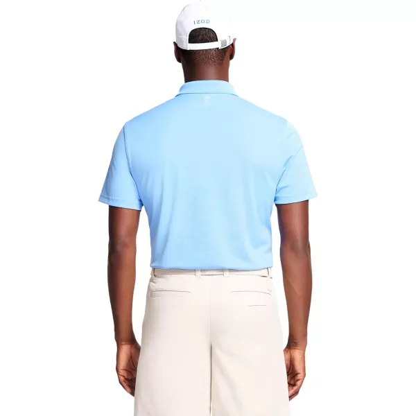 IZOD Men's Big &amp; Tall Performance Golf Grid Polo
