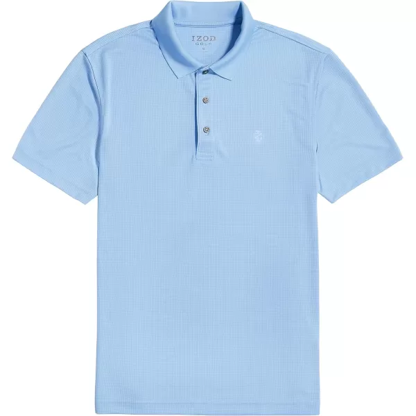 IZOD Men's Big &amp; Tall Performance Golf Grid Polo