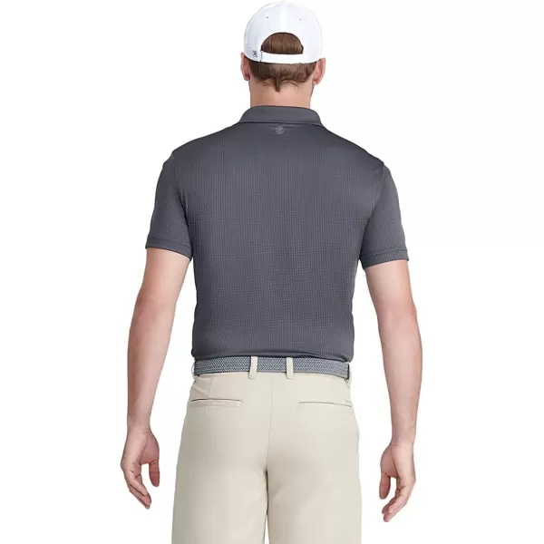 IZOD Men's Big &amp; Tall Performance Golf Grid Polo